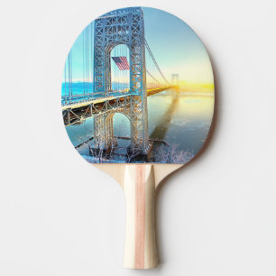 Raquete De Ping Pong Forte de conexão Lee NJ e Manhattan NYPlus de GWB
