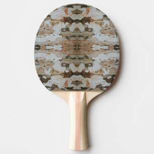 Raquete De Ping Pong Foto em Closeup da Casca da Árvore de Eucalipto Co