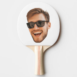 Raquete De Ping Pong Foto Personalizada Engraçada de Homens