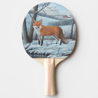 Raquete De Ping Pong Fox vermelho