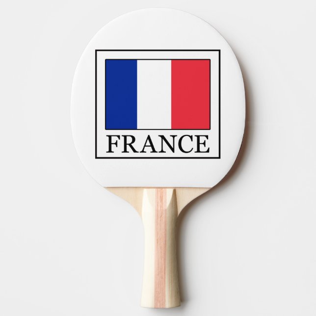 Raquete De Ping Pong França (Frente)