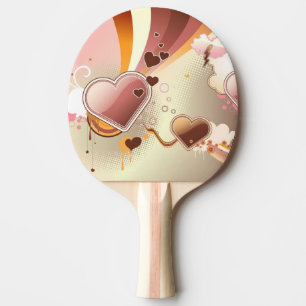 Raquete De Ping Pong Fundo denominado do design