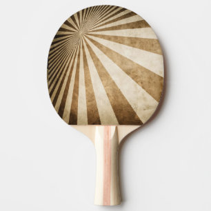 Raquete De Ping Pong Fundo retro do teste padrão da listra