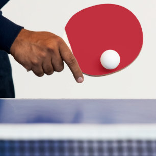 Raquete De Ping Pong Fundo vermelho escuro