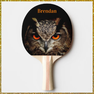 Raquete De Ping Pong Fúria Coruja
