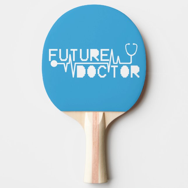 Raquete De Ping Pong Future doctor medecine Stethoscope Mug (Frente)