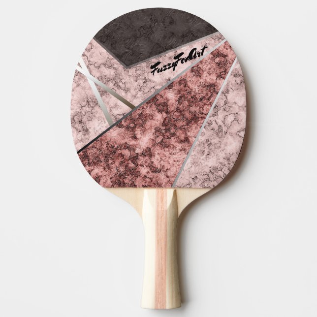Raquete De Ping Pong FuzzyFoxArt (Frente)