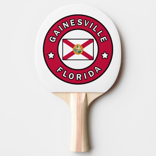 Raquete De Ping Pong Gainesville Florida (Frente)