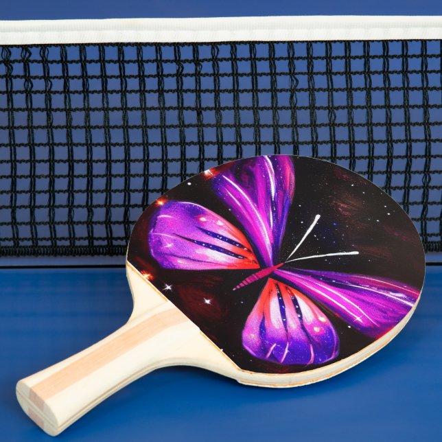 Raquete De Ping Pong Galáxia Borboleta Celestial (Insitu)