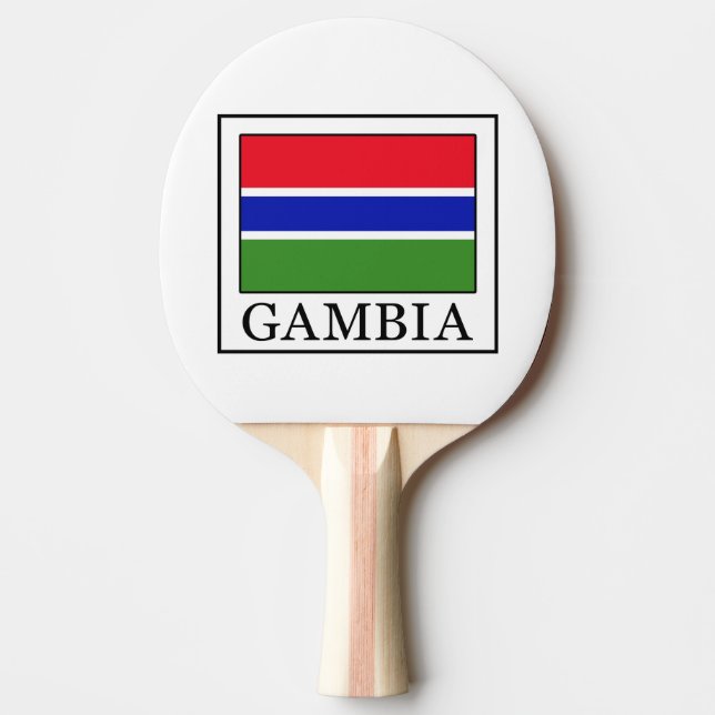 Raquete De Ping Pong Gâmbia (Frente)