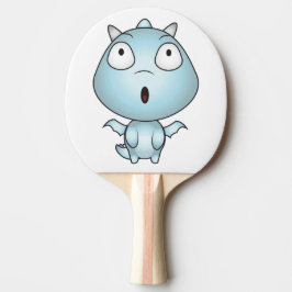Raquete De Ping Pong Gárgula de Desenho Animado Surpresa Fazendo Careta