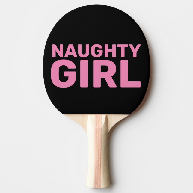 RAQUETE DE PING PONG GAROTA MALUCA MULHER PING PONG PADDLE (Frente)