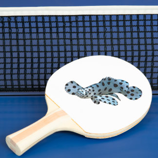 Raquete De Ping Pong Garupa - Design Abstrato - Recortado de uma foto |
