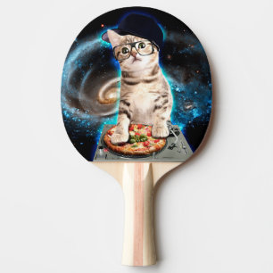 Raquete De Ping Pong gatinho dj cat