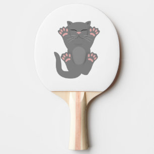 Raquete De Ping Pong Gato dormindo