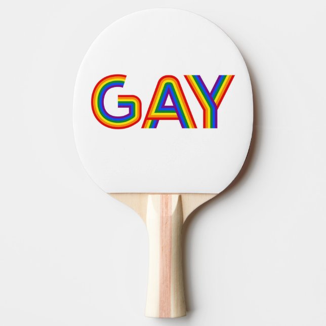 RAQUETE DE PING PONG GAY (Frente)