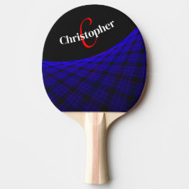 Raquete de Ping Pong Geométrica Tapete Espacial