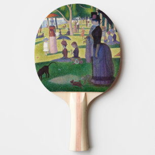 Raquete De Ping Pong Georges Seurat - Domingo em La Grande Jatte
