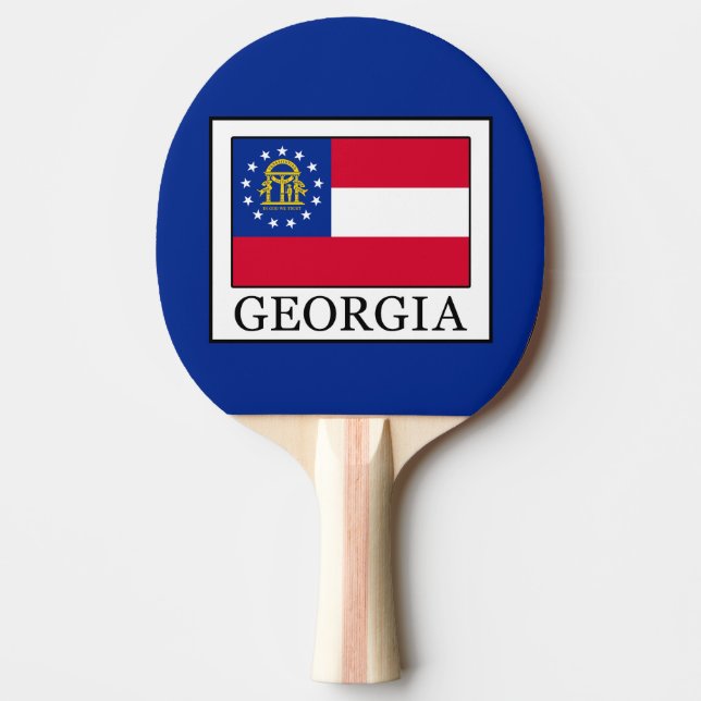 Raquete De Ping Pong Geórgia (Frente)
