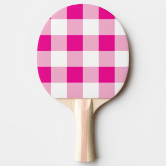 Raquete De Ping Pong Gingham Pattern