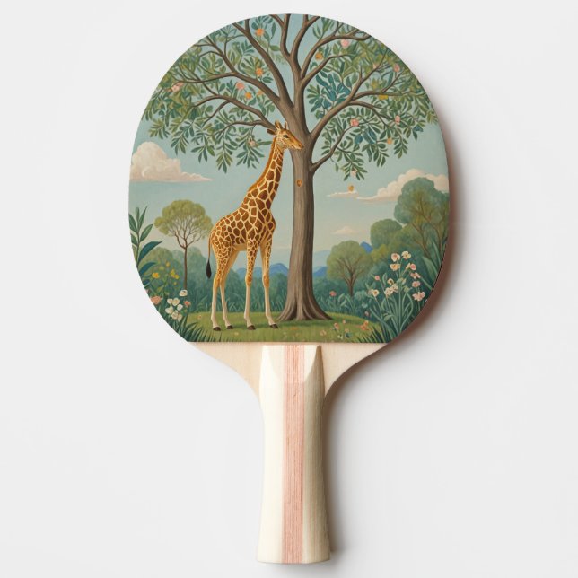 Raquete De Ping Pong Girafa (Frente)