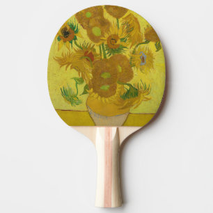 Raquete De Ping Pong Girassóis (série Vincent van Gogh)