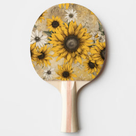 Raquete De Ping Pong Girassol
