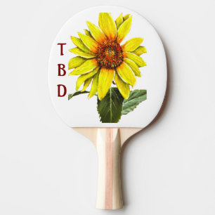 Raquete de Ping Pong Girassol