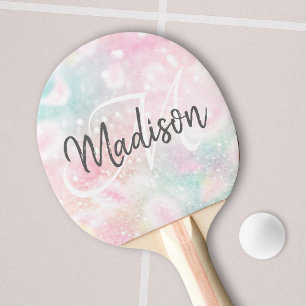Raquete De Ping Pong Glamorosa brilhante bonito