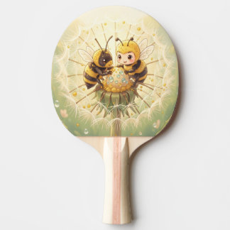 Raquete De Ping Pong Golden Bumblebee in Bloom Dance.5
