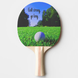 Raquete De Ping Pong Golfe forte vai longe bola de golfe
