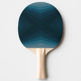 Raquete de ping pong - Gradiente de Teal - HAMbyWG