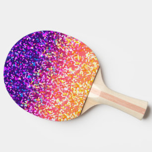 Raquete De Ping Pong Gráfico do brilho da pá de Pong do sibilo