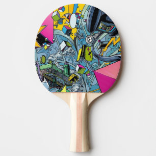 Raquete De Ping Pong Grafite muito Legal para jogos de vídeo