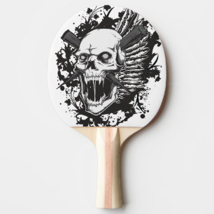 Raquete De Ping Pong grafites principais do caçador do crânio