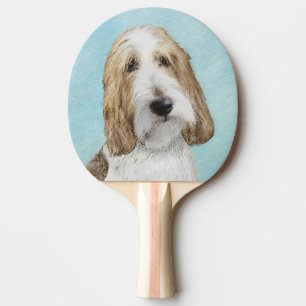 Raquete De Ping Pong Grand Basset Griffon Vendeen - Arte Cão Original