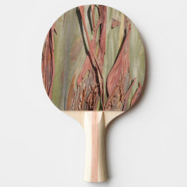 Raquete De Ping Pong Green Camo Tree Bark Ping Pong Paddle