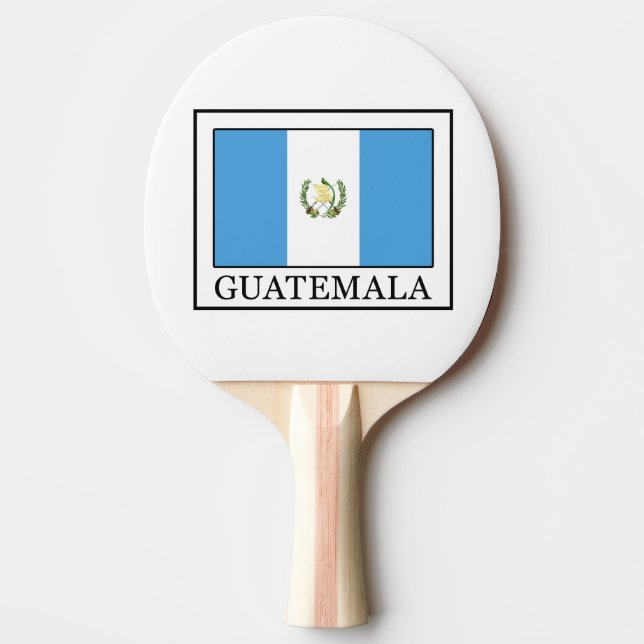 Raquete De Ping Pong Guatemala (Frente)