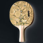 Raquete De Ping Pong Gustav Klimt - A árvore da vida, Stoclet Frieze<br><div class="desc">The Tree of Life,  Stoclet Frieze,  parte central do painel esquerdo - Gustav Klimt,  Cardboard,  1909</div>