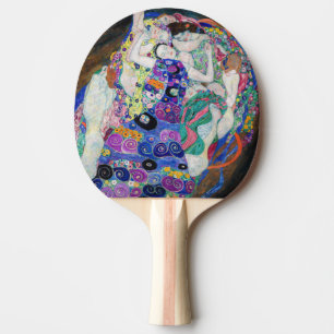Raquete De Ping Pong Gustav Klimt - A Virgem
