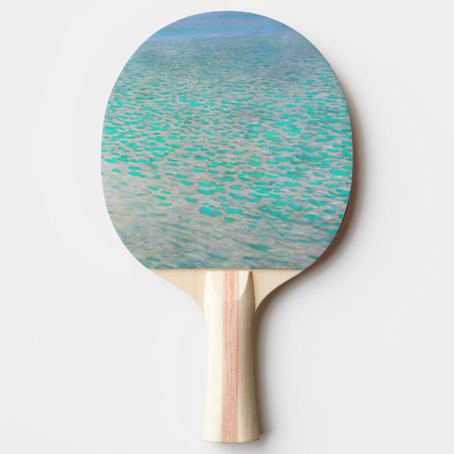 Raquete De Ping Pong Gustav Klimt - Attersee (Frente)