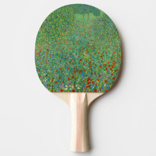 Raquete De Ping Pong Gustav Klimt - Campo Poppy