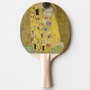 Raquete De Ping Pong Gustav Klimt - O Beijo