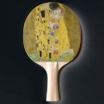 Raquete De Ping Pong Gustav Klimt - The Biss<br><div class="desc">Kuss Beijo/Der - Gustav Klimt em 1907-1908</div>