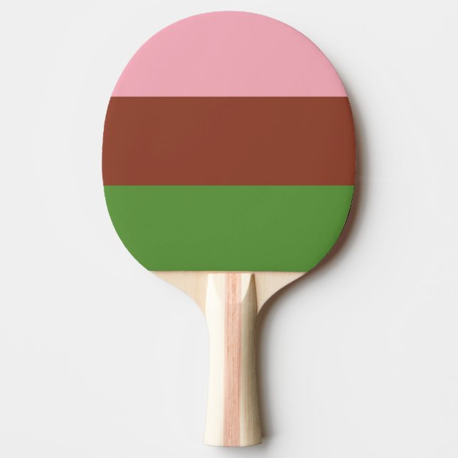 Raquete De Ping Pong Gynesexual Pride Flag  (Frente)