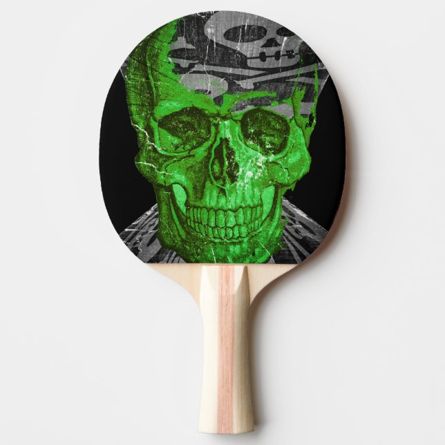 Raquete De Ping Pong Halloween Skull nº 2 (Frente)