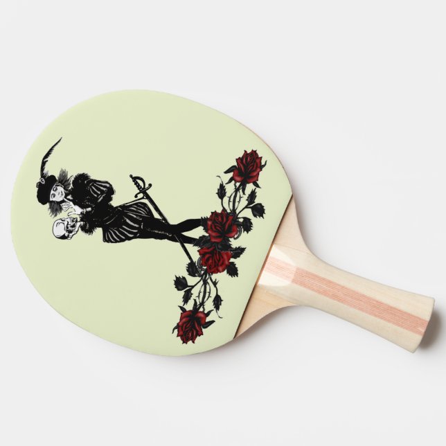Raquete De Ping Pong Hamlet O Bardo Verde Lima  (Lateral)