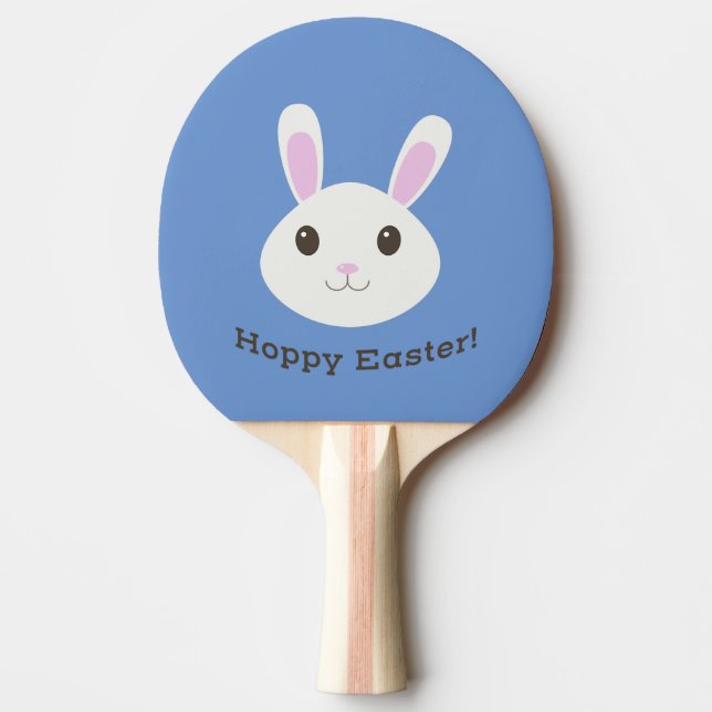 Raquete De Ping Pong Hoppy Easter Bunny (Frente)