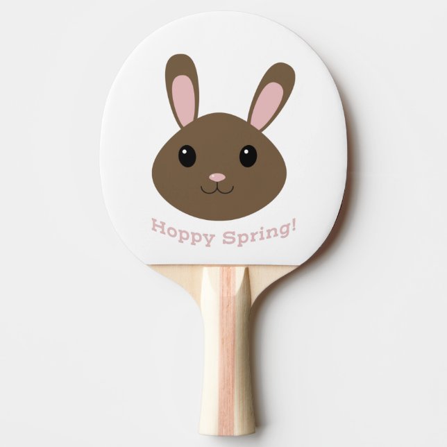 Raquete De Ping Pong Hoppy Primavera Bunny (Frente)