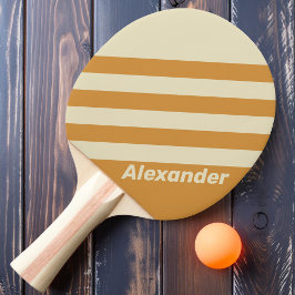 Raquete De Ping Pong Horizontes Duplas do Ouro Esporte Vintage com o No